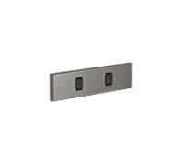 Dornbracht match0 36512979-99 à encastrer, horizontal, platine foncé mat