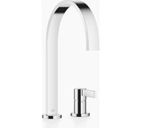 Dornbracht MEM Cuisine robinetterie à deux trous avec rosaces individuelles, saillie 241mm, 32815682-00