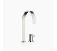 Dornbracht MEM Cuisine robinetterie à deux trous avec rosaces individuelles, saillie 241mm, 32815682-06