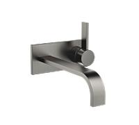 Dornbracht Mem jeu de garnitures 36865782-99 pour garniture de vidange mural, sans match0, platine foncé mat