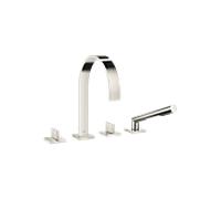 Dornbracht Mem mélangeur de bain à quatre trous 27532782-08 pour l'installation de bord de bain / bord de carrelage, platine
