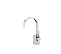 Dornbracht MEM Mitigeur monocommandé pour lavabos avec garniture d'écoulement, saillie 165mm, 33500782-06, Couleur: Platine Mat