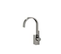 Dornbracht MEM Mitigeur monocommandé pour lavabos sans vidage, saillie 165mm, 33521782-99, Couleur: foncé Platine mat