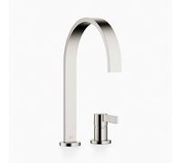 Dornbracht MEM Cuisine robinetterie à deux trous avec rosaces individuelles, saillie 241mm, 32815682-06