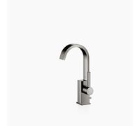 Dornbracht MEM Mitigeur monocommandé pour lavabos avec garniture d'écoulement, saillie 113mm, 33502782-19, Couleur: Chrome foncé