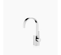 Dornbracht MEM Mitigeur monocommandé pour lavabos avec garniture d'écoulement, saillie 165mm, 33500782-00, Couleur: chrome