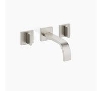 Dornbracht MEM Mitigeur mural pour lavabo sans vidage, saillie 170mm, kit de montage final, 36707782-06, Couleur: Platine Mat