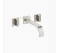 Dornbracht MEM Mitigeur mural pour lavabo sans vidage, saillie 200mm, kit de montage final, 36712782-06, Couleur: Platine Mat
