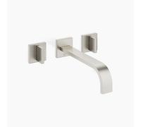 Dornbracht MEM Mitigeur mural pour lavabo sans vidage, saillie 240mm, kit de montage final, 36717782-06, Couleur: Platine Mat