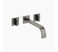 Dornbracht MEM Mitigeur mural pour lavabo sans vidage, saillie 240mm, kit de montage final, 36717782-99, Couleur: foncé Platine mat