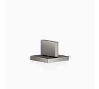 Dornbracht MEM Soupape latérale, fermeture à gauche, chaude, avec structure Lineare, 20005783-19, Couleur: Chrome foncé