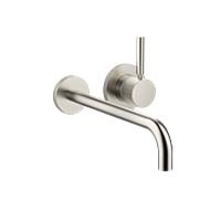 Dornbracht Meta match2 36863660-06 pour mitigeur monocommande mural, rayon de courbure de 90 °, sans garniture de vidange , platine mat
