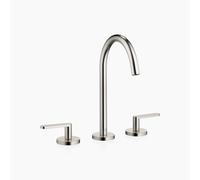 Dornbracht META Mélangeur de lavabo à trois trous avec garniture d'écoulement, saillie 168mm, 20713661-06, Couleur: Platine Mat