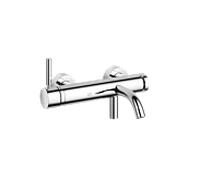 Dornbracht META Mitigeur monocommandé pour bain sans garniture, pour montage mural, saillie 202mm, 33200660-00, Couleur: chrome