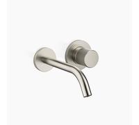 Dornbracht META Mitigeur monocommandé mural pour lavabos sans vidage, saillie 190mm, bec fixe, 36860664-06, Couleur: Platine Mat