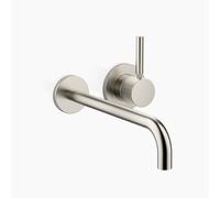 Dornbracht META Mitigeur monocommandé mural pour lavabos sans vidage, saillie 250mm, bec fixe, 36863660-06, Couleur: Platine Mat