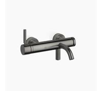 Dornbracht META Mitigeur monocommandé pour bain sans garniture, pour montage mural, saillie 202mm, 33200660-99, Couleur: foncé Platine mat