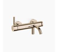 Dornbracht META Mitigeur monocommandé pour bain sans garniture, pour montage mural, saillie 202mm, 33200660-26, Couleur: Or clair