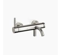 Dornbracht META Mitigeur monocommandé pour bain sans garniture, pour montage mural, saillie 202mm, 33200660-06, Couleur: Platine Mat