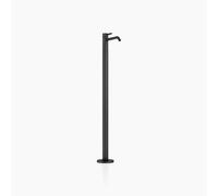 Dornbracht META Mitigeur monocommandé pour lavabo avec tube de trop-plein sans vidage, saillie 196mm, 22584660-33, Couleur: Noir Mat