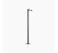 Dornbracht META Mitigeur monocommandé pour lavabo avec tube de trop-plein sans vidage, saillie 196mm, 22584660-19, Couleur: Chrome foncé