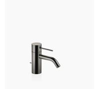 Dornbracht META Mitigeur monocommandé pour lavabos avec garniture d'écoulement, saillie 125mm, 33501662-99, Couleur: foncé Platine mat