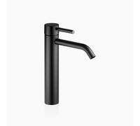 Dornbracht META Mitigeur monocommandé pour lavabos avec pied surélevé, sans garniture d'écoulement, saillie 165mm, 33539660-33, Couleur: Noir Mat