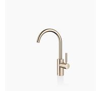 Dornbracht META Mitigeur monocommandé pour lavabos sans vidage, saillie 167mm, bec orientable 360, 33505661-26, Couleur: Or clair