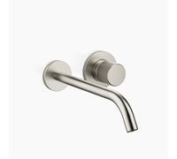 Dornbracht META PURE Mitigeur mural de lavabo sans vidage, saillie 250mm, bec fixe, 36861664-06, Couleur: Platine Mat