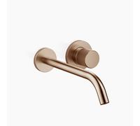 Dornbracht META PURE Mitigeur mural de lavabo sans vidage, saillie 250mm, bec fixe, 36861664-42, Couleur: Bronze brossé