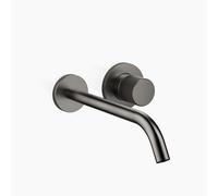 Dornbracht META PURE Mitigeur mural de lavabo sans vidage, saillie 250mm, bec fixe, 36861664-99, Couleur: foncé Platine mat