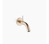 Dornbracht META robinet mural, eau froide, saillie 126mm, becs rigides, 30010662-27, Couleur: Light Gold brossé