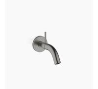 Dornbracht META robinet mural, eau froide, saillie 126mm, becs rigides, 30010662-99, Couleur: foncé Platine mat