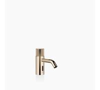 Dornbracht META Robinetteries de lavabo avec fonction électronique d'ouverture et de fermeture, sans vidage, alimentation par pile, 44515660-26, Couleur: Or clair