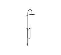Dornbracht Meta set de douche 26024661-33 avec mitigeur de douche, saillie de la douche sur pied 450 mm, noir mat