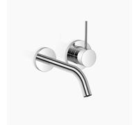 Dornbracht META SLIM Mitigeur mural de lavabo sans vidage, saillie 190mm, bec fixe, 36860662-00, Couleur: chrome