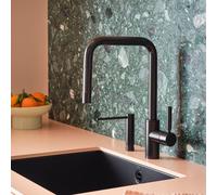 Dornbracht Meta Square Mitigeur de cuisine pivotant, avec douchette extractible, 33870861-19,