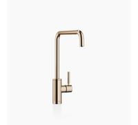 Dornbracht META SQUARE Mitigeur monocommandé pour éviers / douchette professionnelle, 33826861-46, Couleur: Champagne brossé
