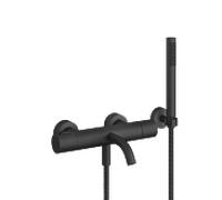 Dornbracht Meta thermostat de Dornbracht 34234979-33 pour montage mural, avec meuble, noir mat