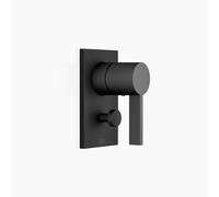 Dornbracht mitigeur monocommande encastré avec inverseur, montage final en kit, 36120670-33, Couleur: Noir Mat