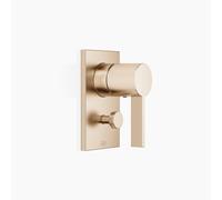 Dornbracht mitigeur monocommande encastré avec inverseur, montage final en kit, 36120670-46, Couleur: Champagne brossé