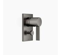Dornbracht mitigeur monocommande encastré avec inverseur, montage final en kit, 36120670-99, Couleur: foncé Platine mat