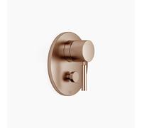 Dornbracht mitigeur monocommandé encastré avec inverseur, plaques de recouvrement 150mm, 36120660-42, Couleur: Bronze brossé