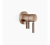 Dornbracht mitigeur monocommandé encastré avec plaques de recouvrement D. 80mm, avec raccord de douche intégré, 36046660-42
