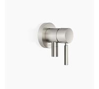 Dornbracht mitigeur monocommandé encastré avec plaques de recouvrement D. 80mm, avec raccord de douche intégré, 36046660-06