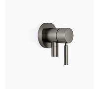 Dornbracht mitigeur monocommandé encastré avec plaques de recouvrement D. 80mm, avec raccord de douche intégré, 36046660-99