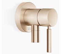 Dornbracht mitigeur monocommandé encastré avec plaques de recouvrement D. 80mm, avec raccord de douche intégré, 36046660-27