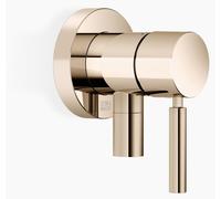 Dornbracht mitigeur monocommandé encastré avec plaques de recouvrement D. 80mm, avec raccord de douche intégré, 36046660-47