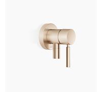 Dornbracht mitigeur monocommandé encastré avec plaques de recouvrement D. 80mm, avec raccord de douche intégré, 36046660-46