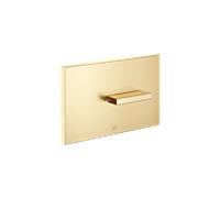 Plaques de recouvrement Dornbracht pour réservoirs de chasse WC-UP de la société TeCe, 12660979-28, Couleur: Laiton brossé